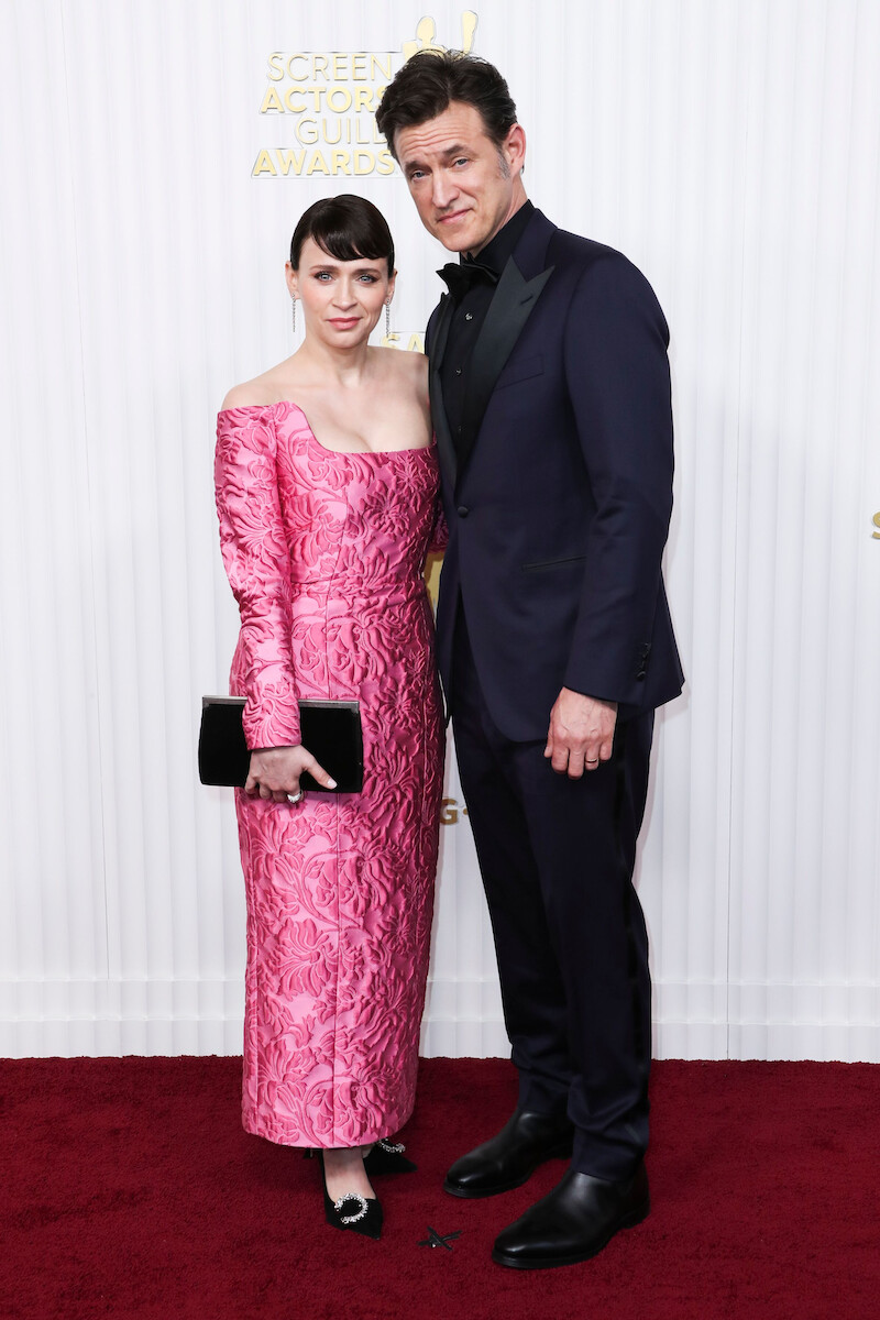 Charlene McKenna and Adam Rothenberg at the 2023 Screen Actors Guild Awards in Los Angeles.