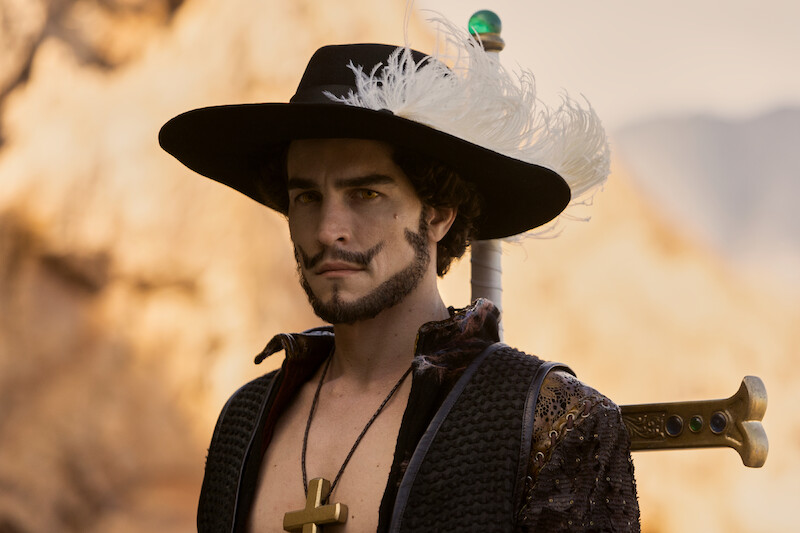 Steven Ward as Mihawk