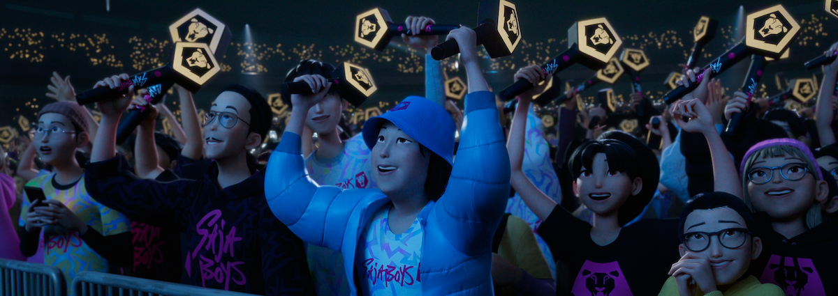 Saja Boys Fans in ‘KPop Demon Hunters’