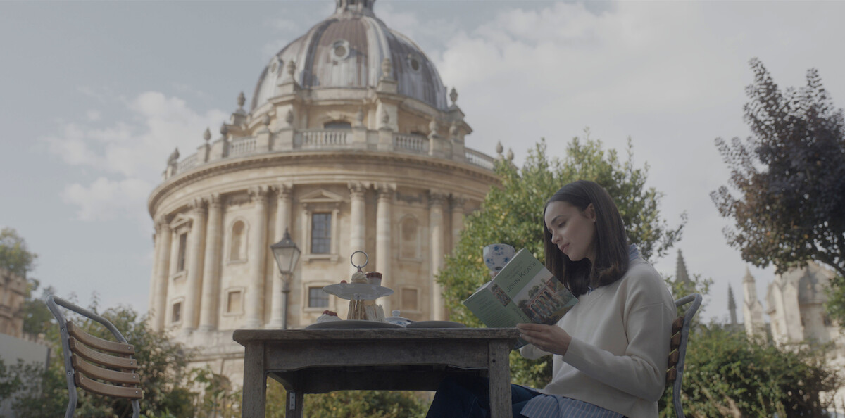 Sofia Carson as Anna in ‘My Oxford Year’