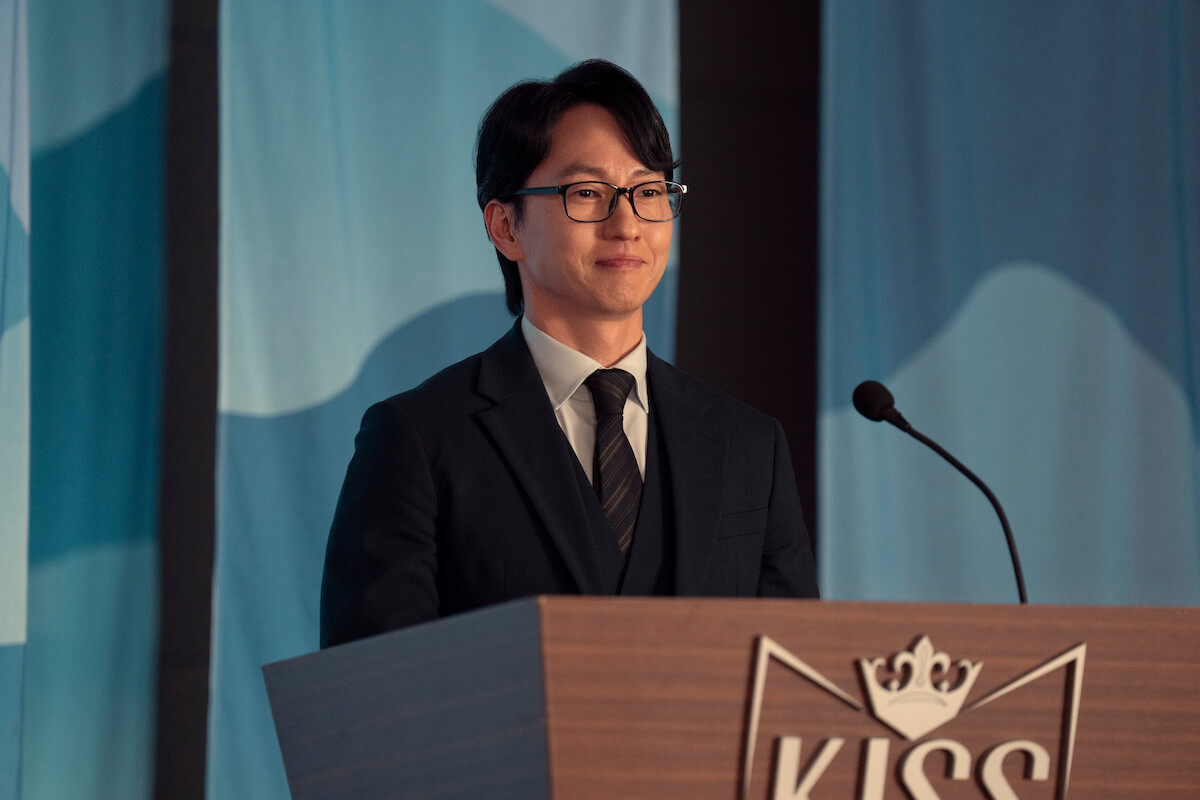 Michael K. Lee as Professor Lee in ‘XO, Kitty’ Season 2.