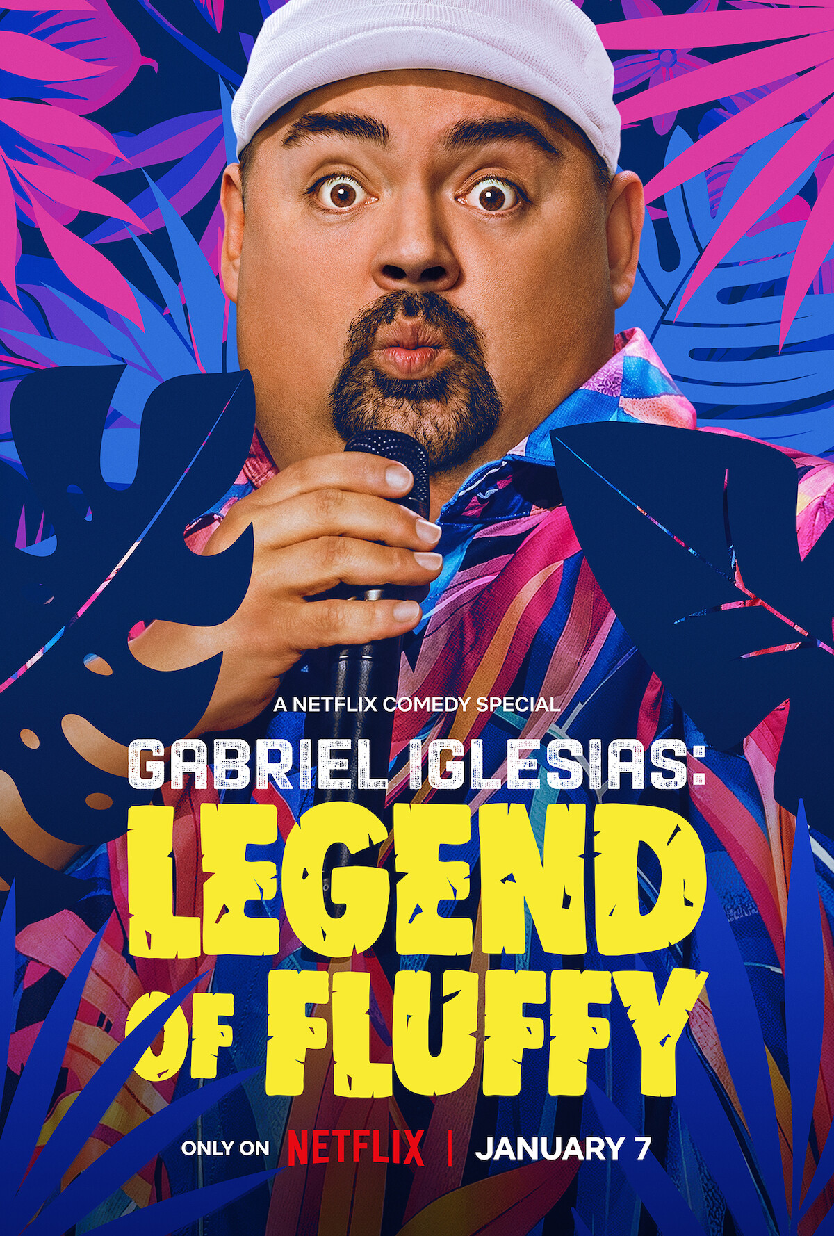 ‘Gabriel Iglesias: Legend of Fluffy’ key art