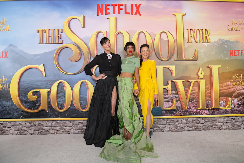From left: Charlize Theron, Kerry Washington and Michelle Yeoh