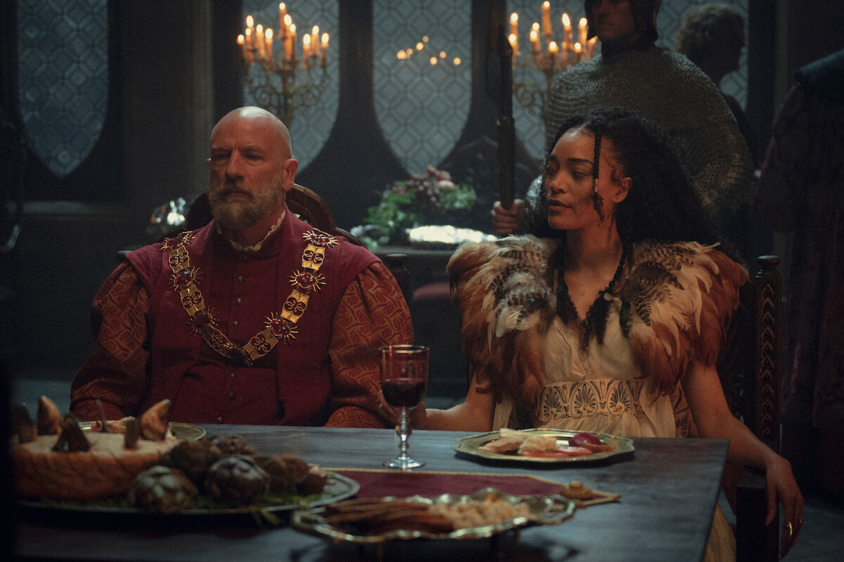 Graham McTavish as Dijkstra and Cassie Clare as Philippa Eilhart.
