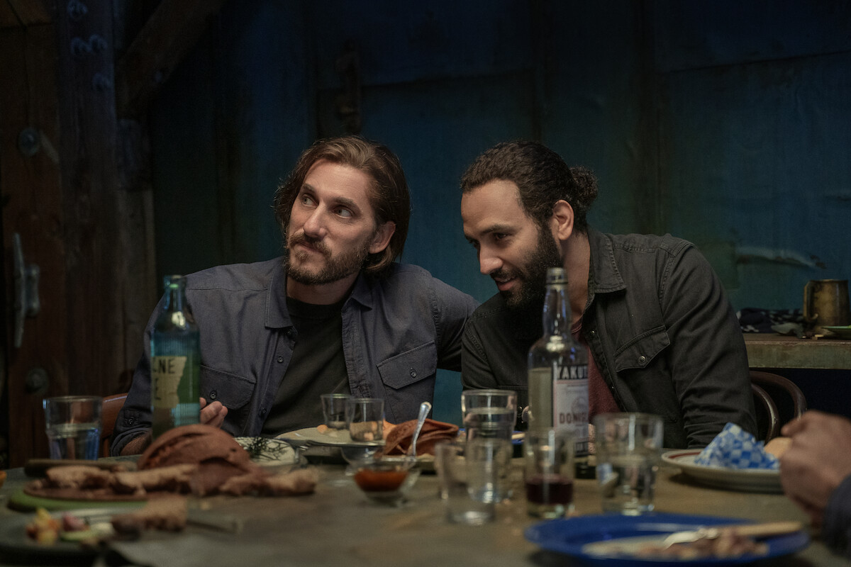 Luca Marinelli as Nicky and Marwan Kenzari as Joe in ‘The Old Guard 2’