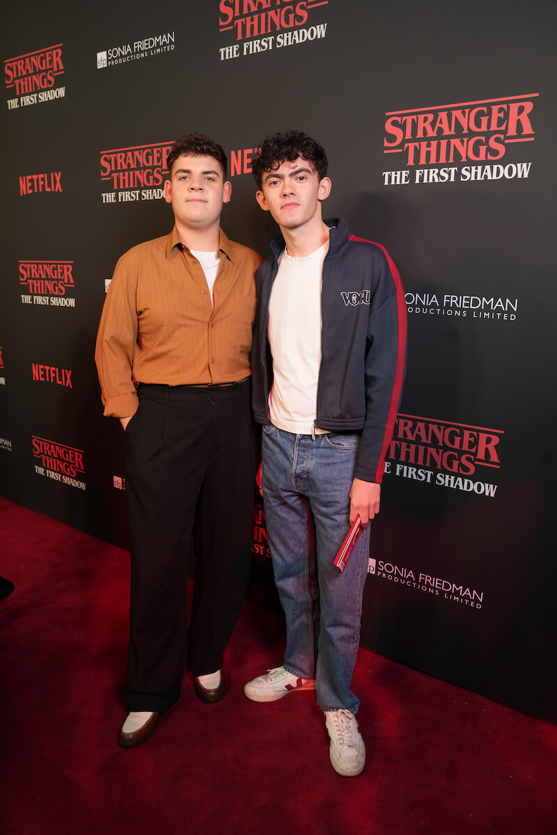 Opening Night Event in celebration of the original stage play STRANGER THINGS: THE FIRST SHADOW at the Phoenix Theatre in London's West End.