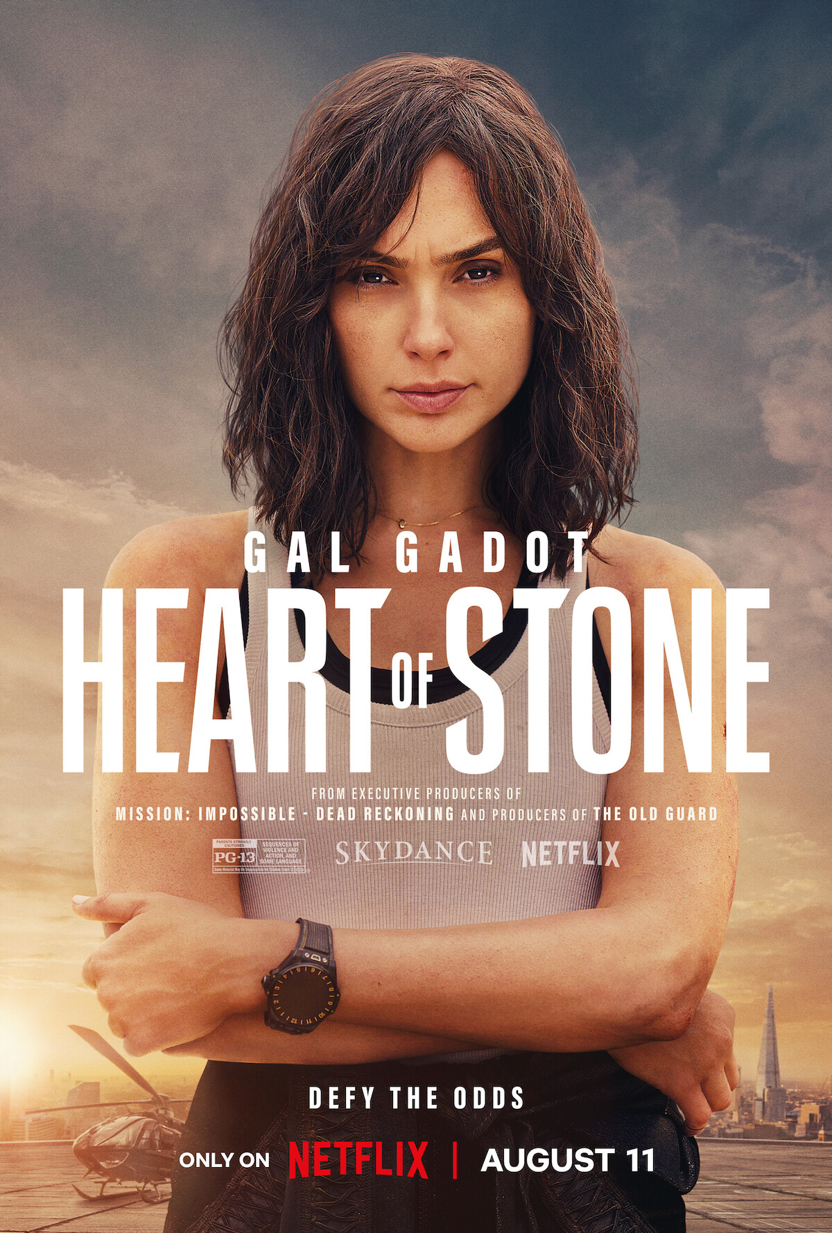 Gal Gadot as Rachel Stone.