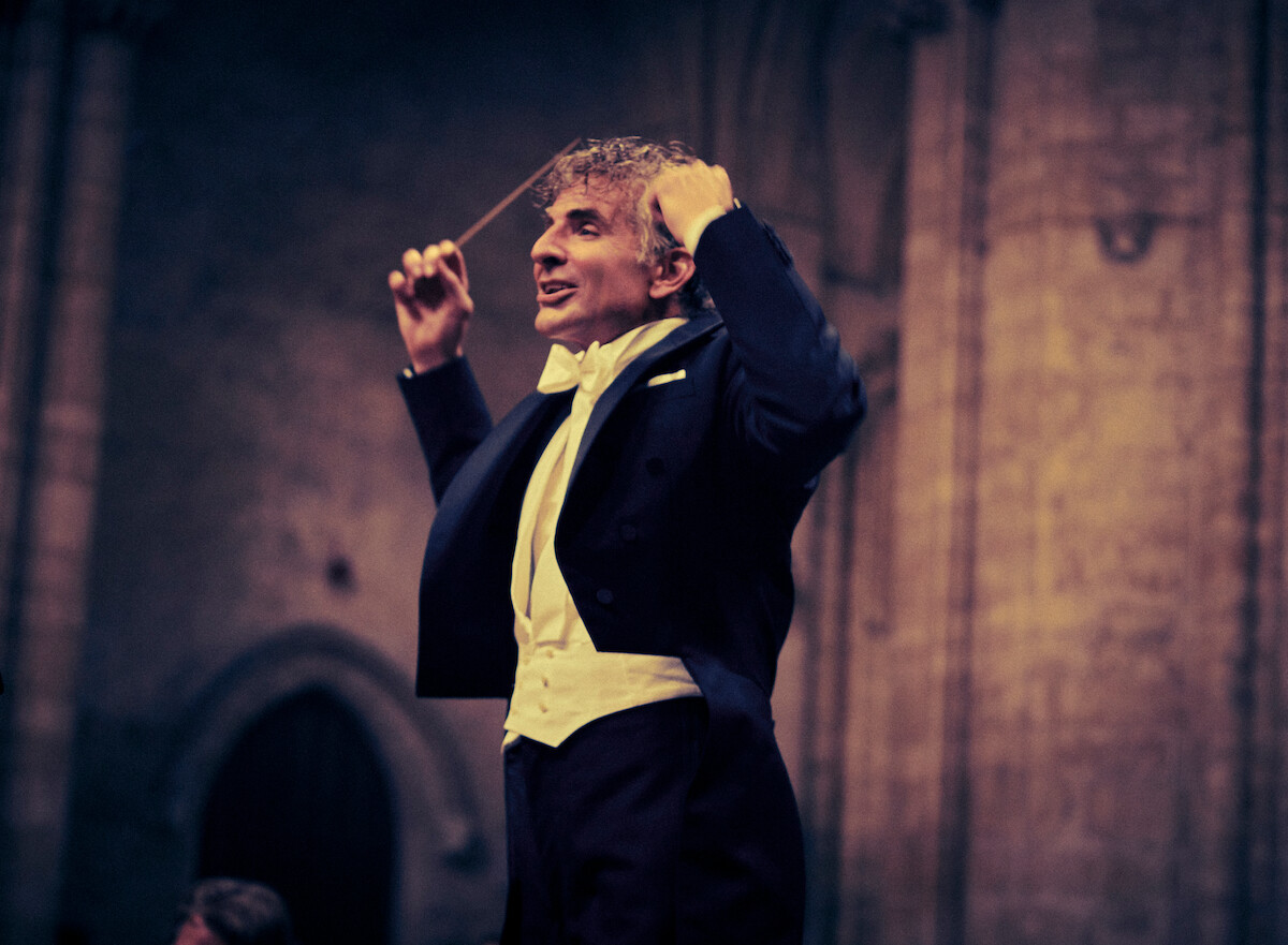 Bradley Cooper as Leonard Bernstein.