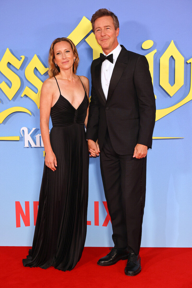 Shauna Robertson and Edward Norton