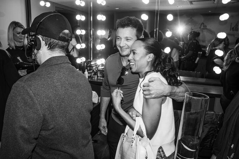 Jeremy Renner and Kerry Washington