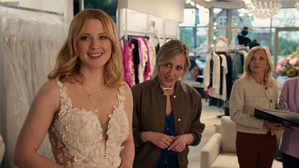 Alexandra Breckenridge as Mel and Zibby Allen as Brie in Season 6 of 'Virgin River'