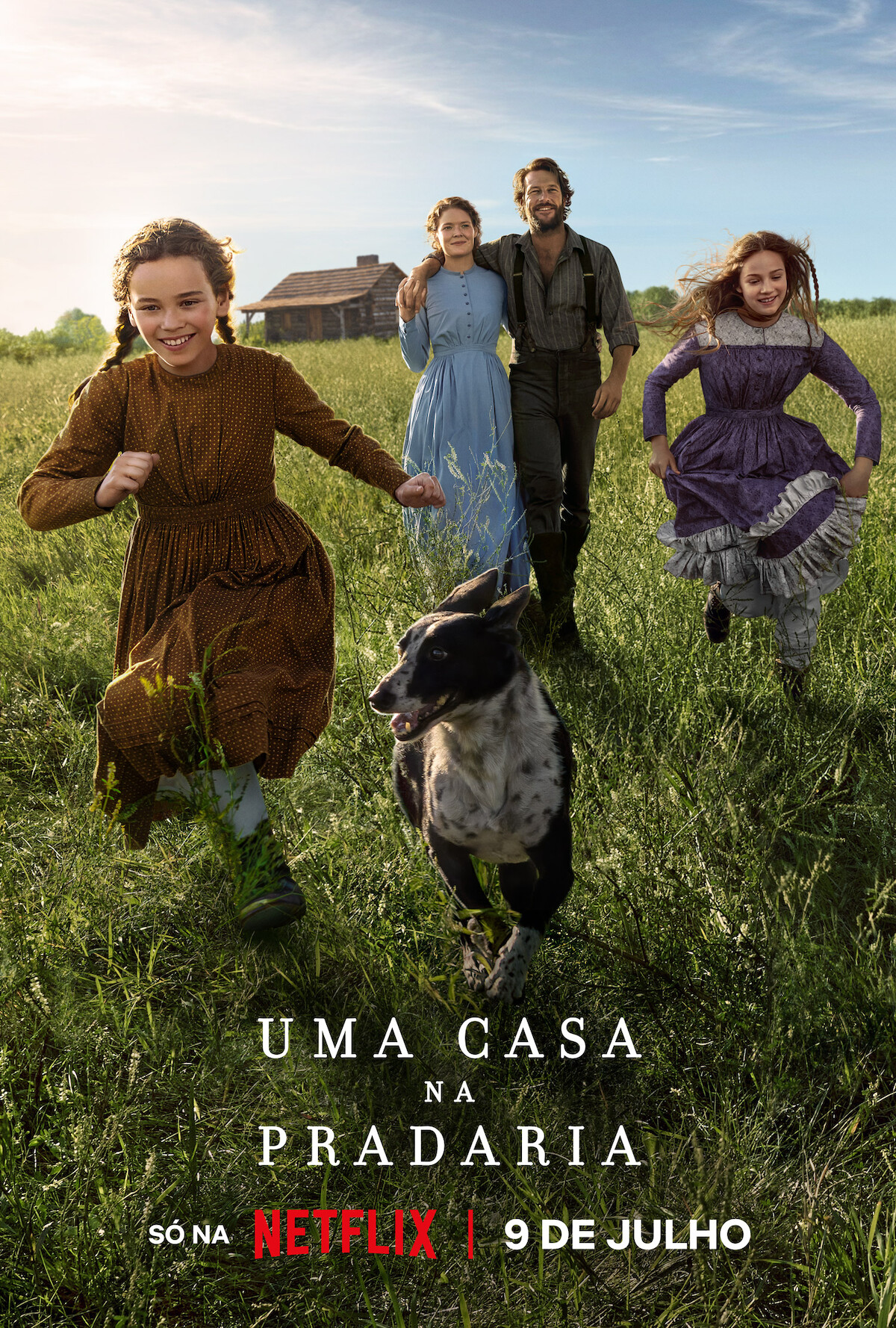 Pôster oficial de ‘Uma Casa na Pradaria’.