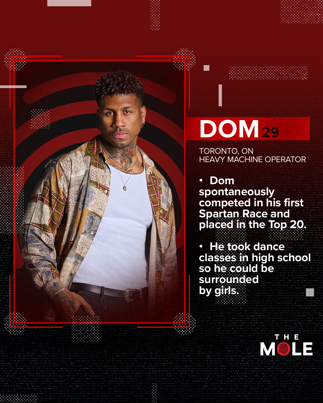 Dom Gabriel ‘The Mole’ Cast Guide