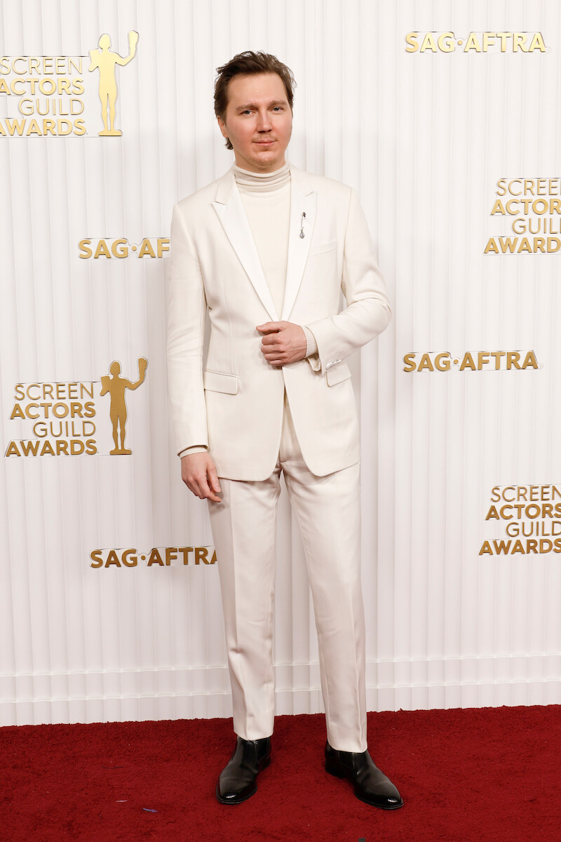 Paul Dano at the 2023 Screen Actors Guild Awards in Los Angeles.