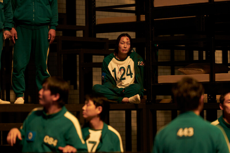 Roh Jae-won as Nam-gyu in 'Squid Game.'