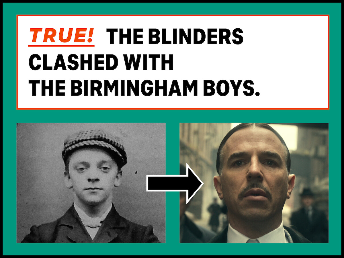 An image of Billy Kimber from 'Peaky Blinders'