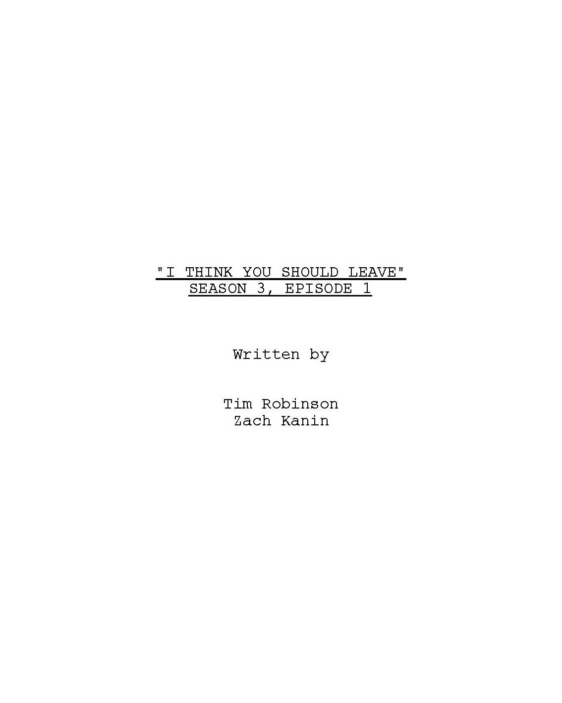 ‘I Think You Should Leave’ Will Stick Around for Season 3