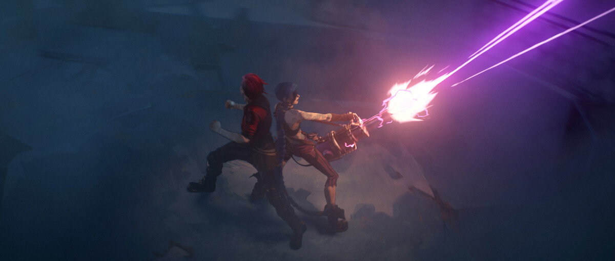 Vi and Jinx in ‘Arcane’ Season 1.