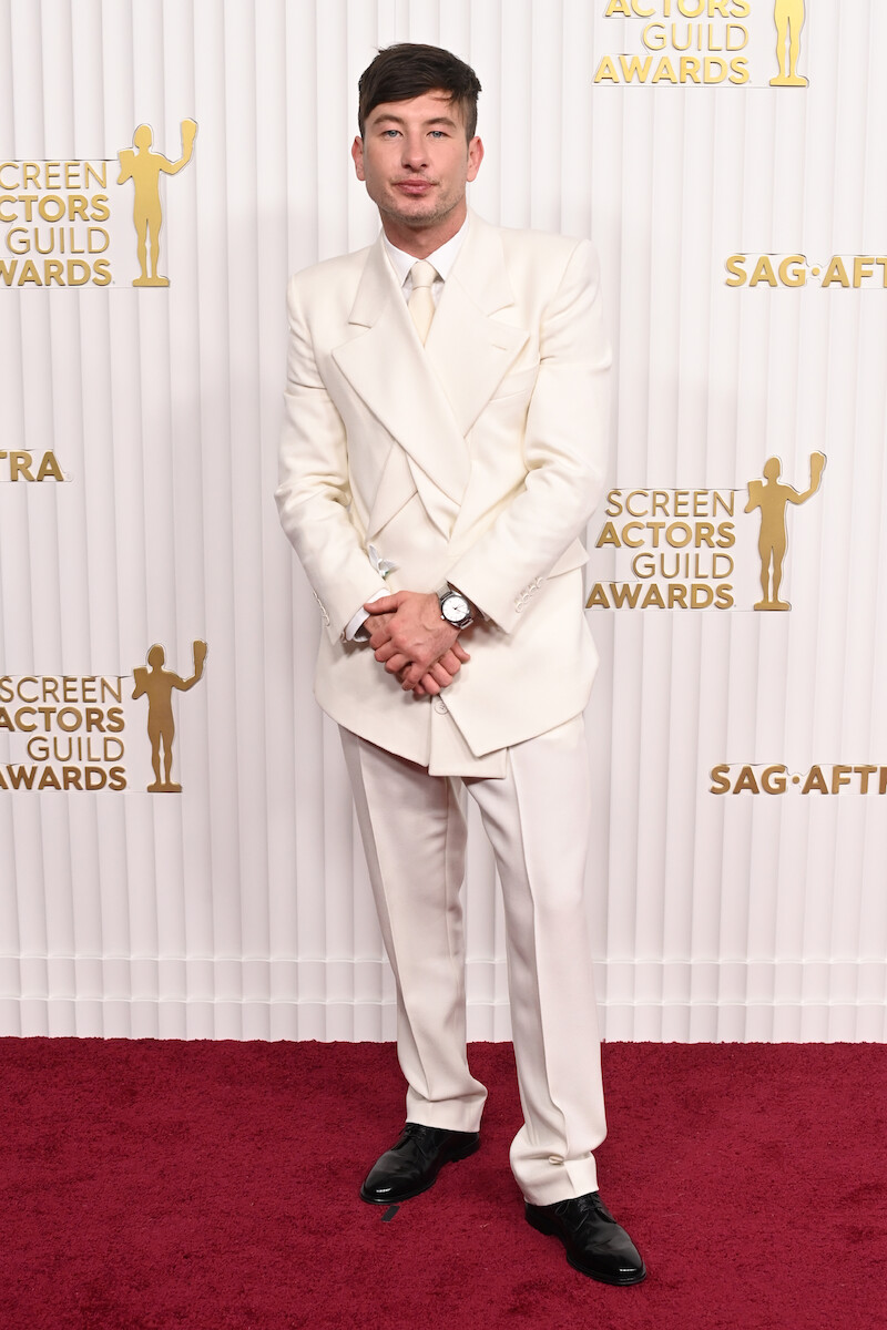 Barry Keoghan at the 2023 Screen Actors Guild Awards in Los Angeles.