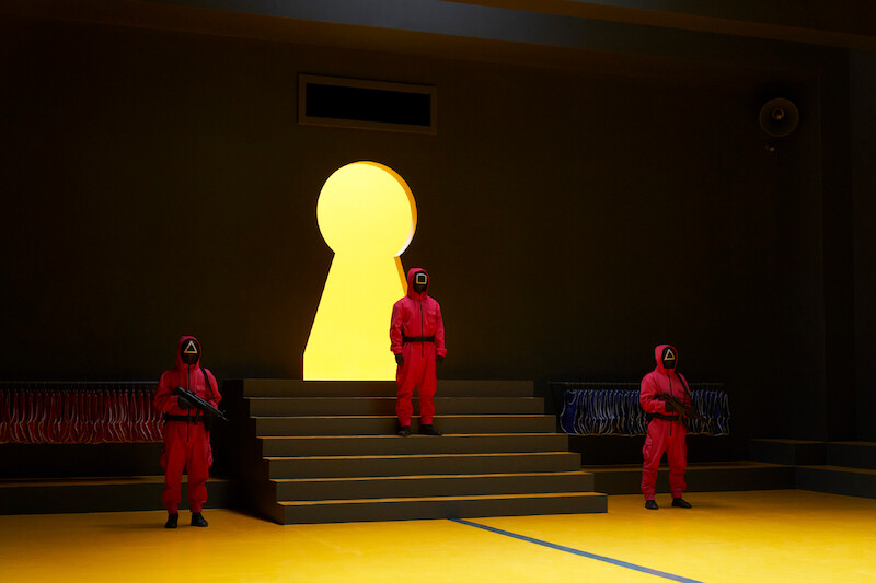 A scene from 'Squid Game.'