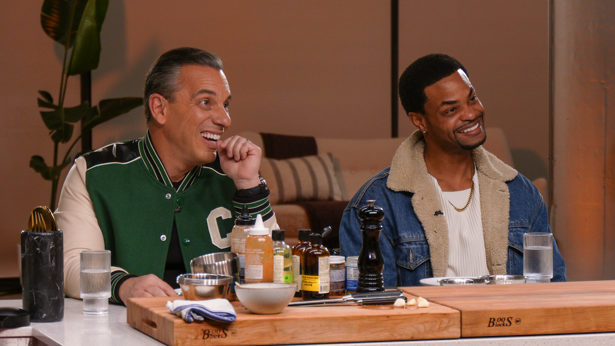 Sebastian Maniscalco and King Bach