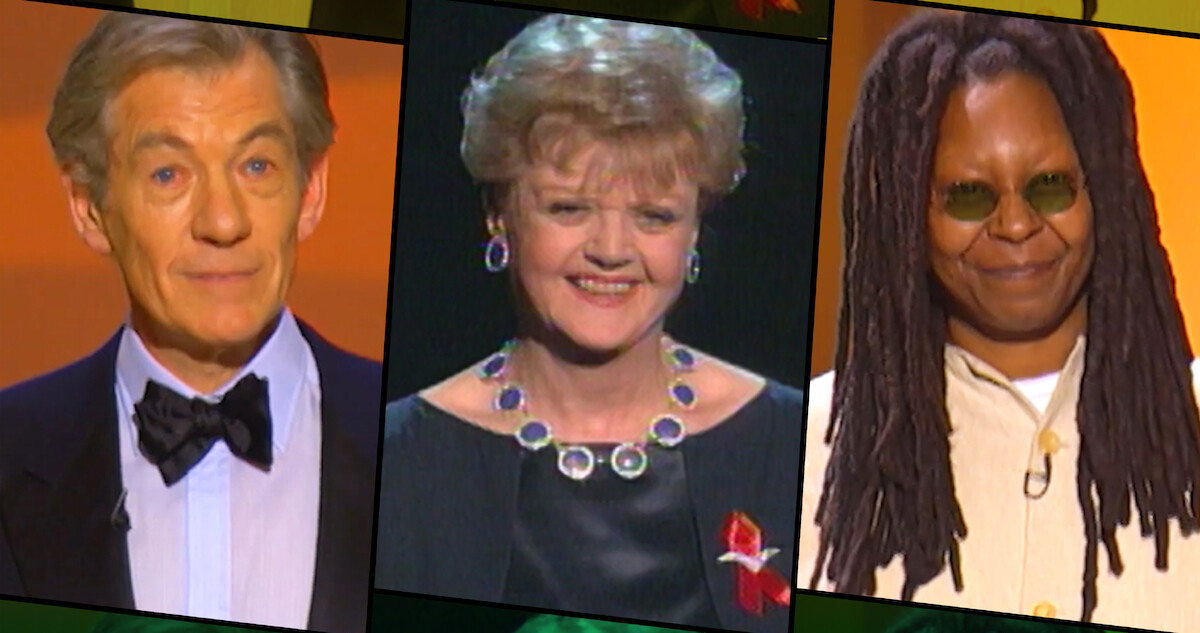 Ian McKellan, Angela Lansbury, and Whoopi Goldberg.