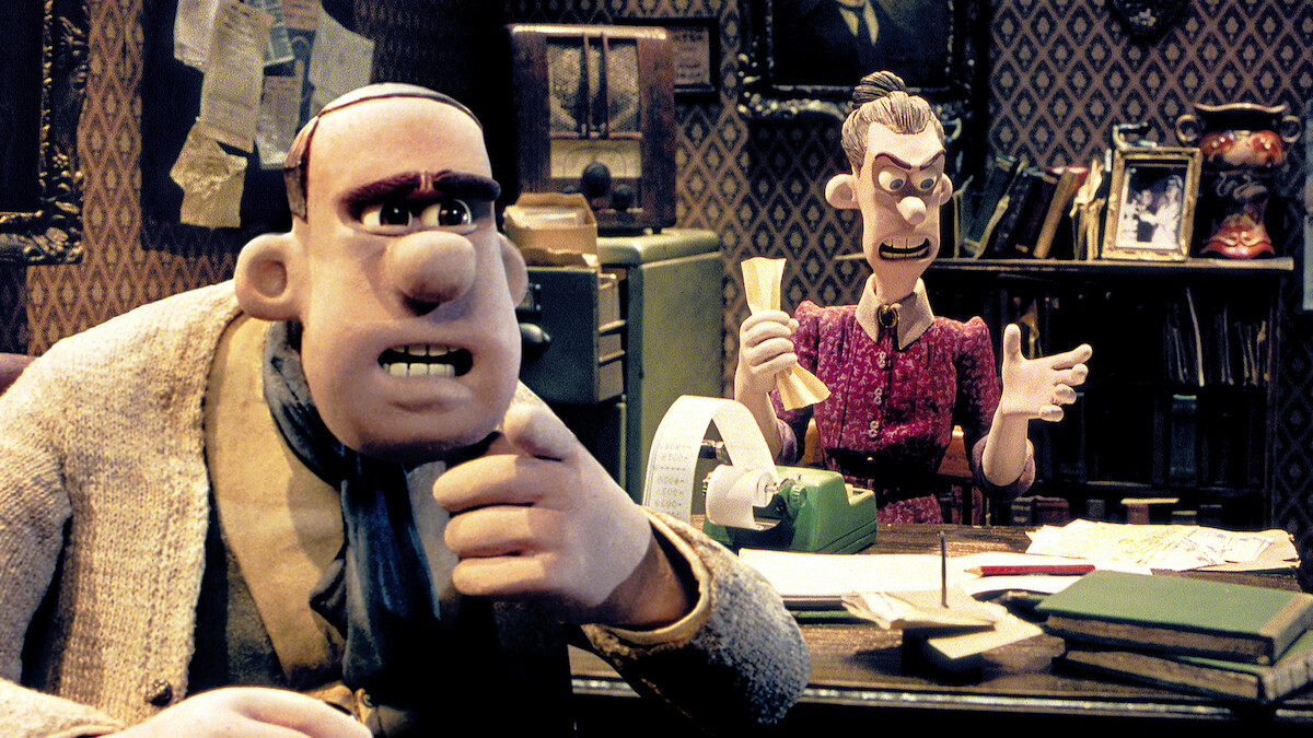 Tony Haygarth and Miranda Richardson as Mr. and Mrs. Tweedy in ‘Chicken Run’