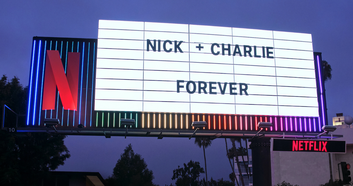‘Heartstopper’ Sunset marquee