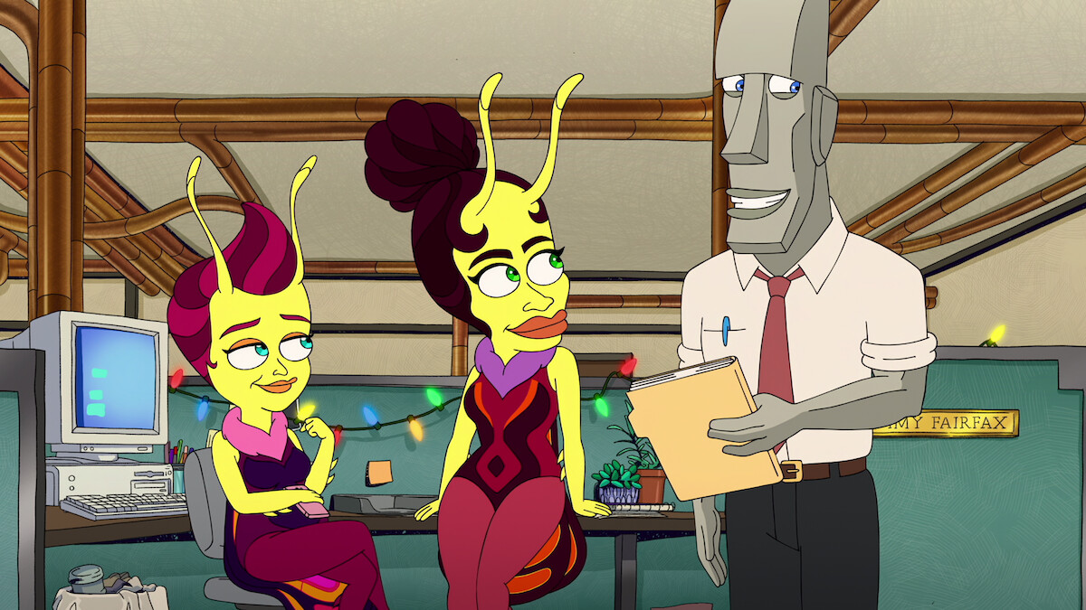 ‘Big Mouth’ characters.