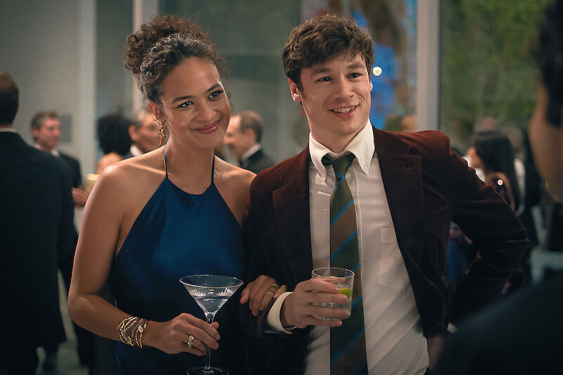 Maria Jung as Nina, Kyle Allen as Brad and Sebastian de Souza as Garrett in 'The Life List'.