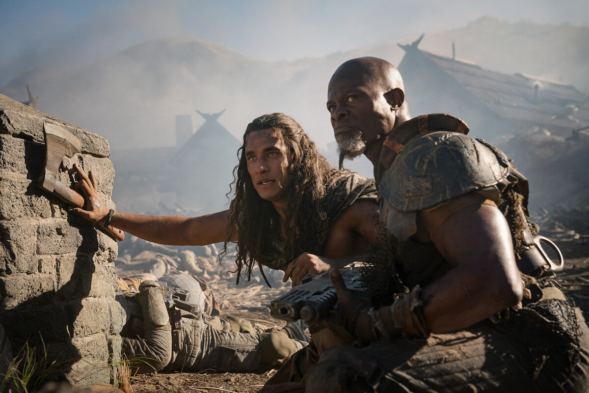 Staz Nair as Tarak and Djimon Hounsou as General Titus.