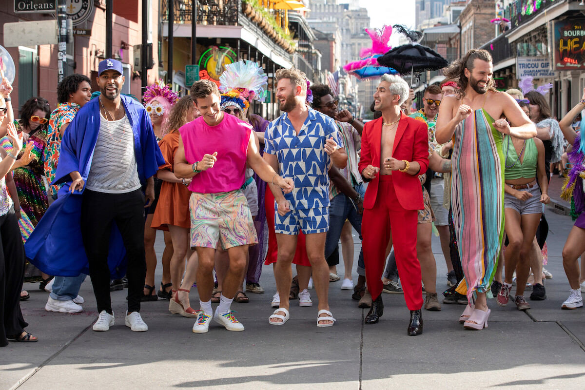 Karamo Brown, Antoni Porowski, Bobby Berk, Tan France, Jonathan Van Ness in ‘Queer Eye’