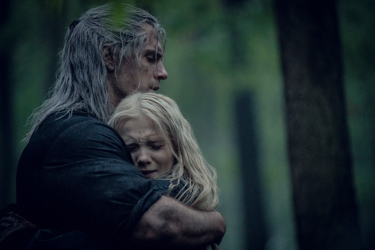 Henry Cavill as Geralt of Rivia and Freya Allan as Ciri in Season 1 of ‘The Witcher.’