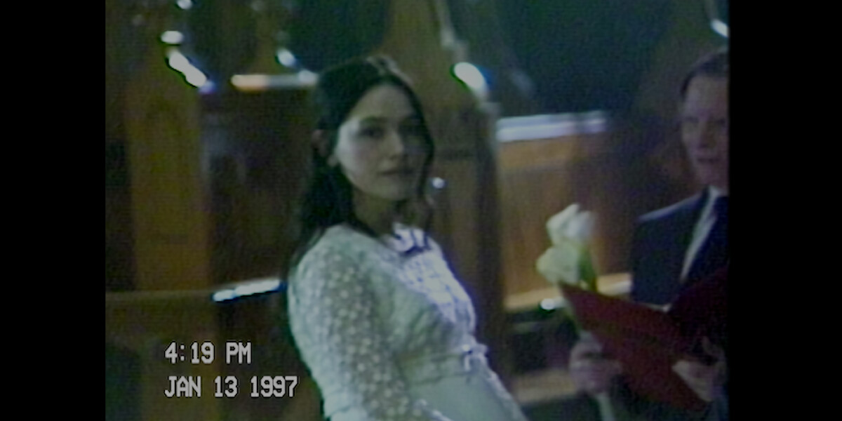 Victoria Pedretti as Alexandra in ‘Something Very Bad Is Going To Happen’