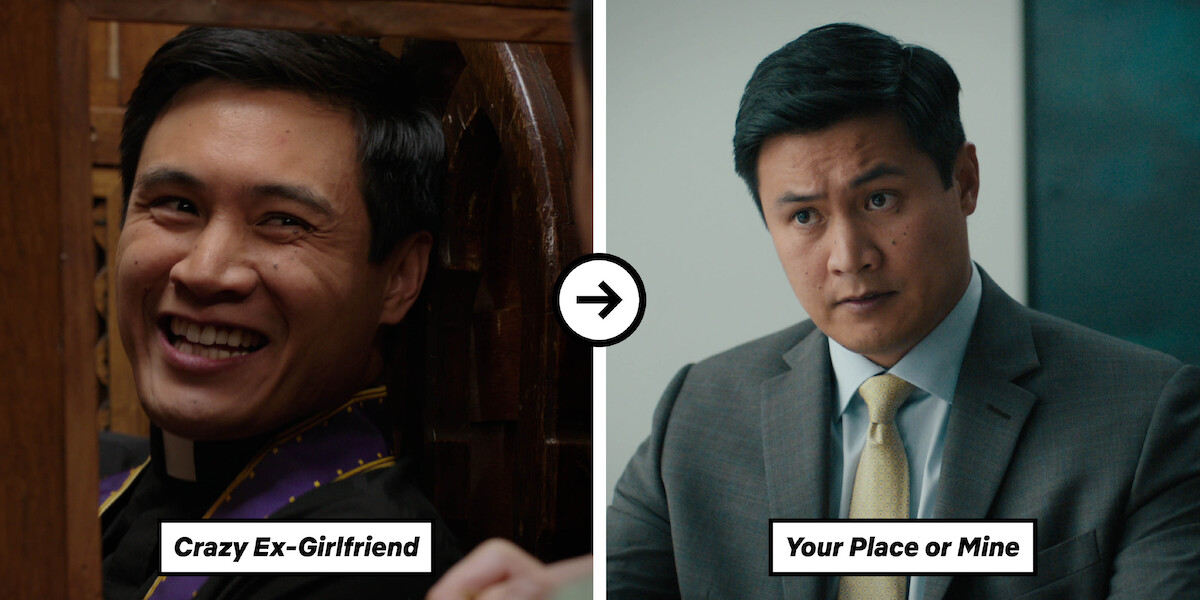 Rene Gube in Crazy Ex-Girlfriend and Your Place or Mine
