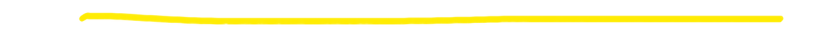 A single, slightly uneven horizontal yellow line runs across a solid black background.