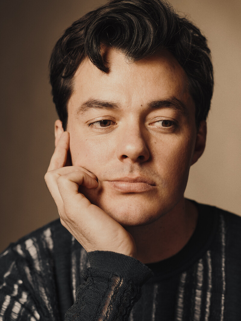 Jack Bannon poses in a glam shoot.