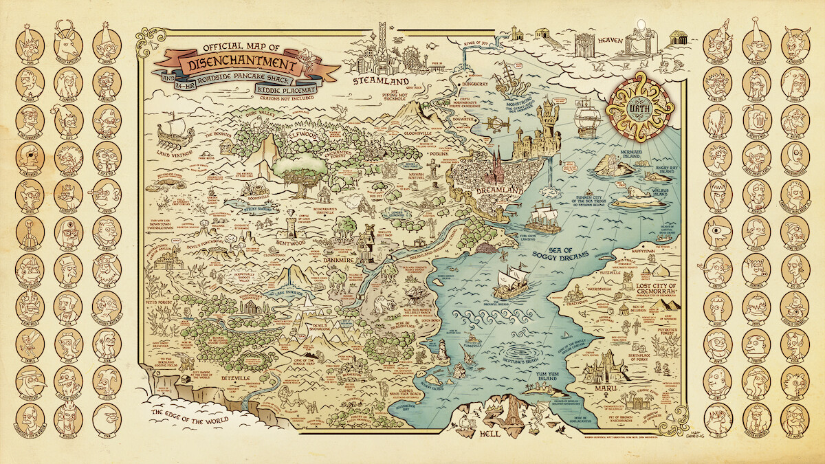 Disenchantment map