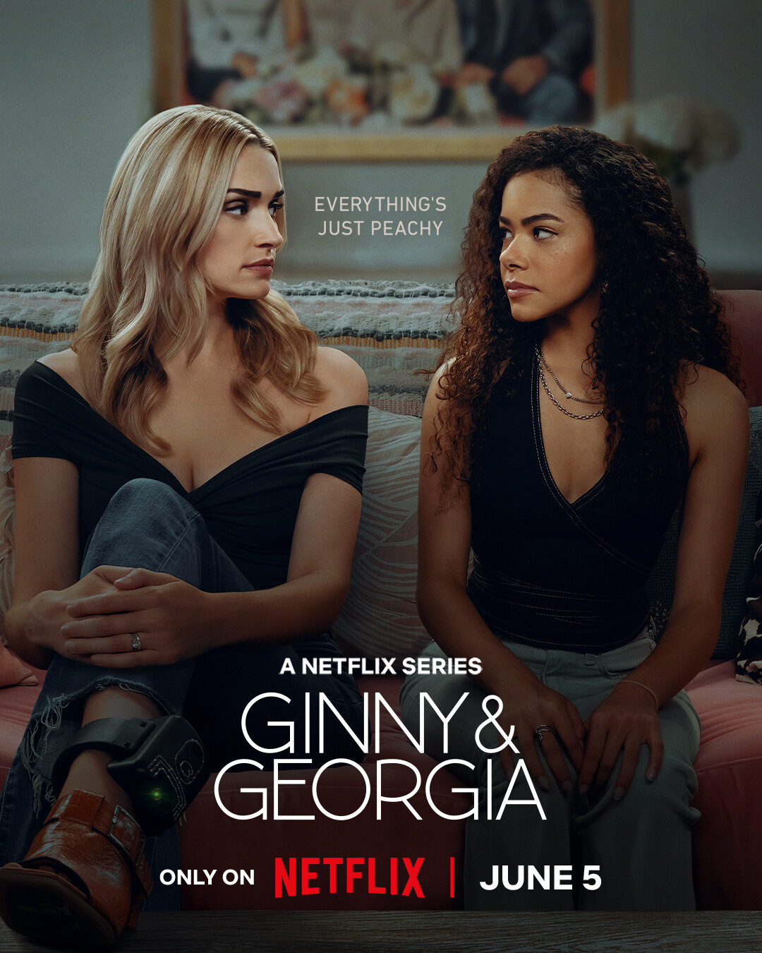 Key art for Ginny & Georgia Season 3