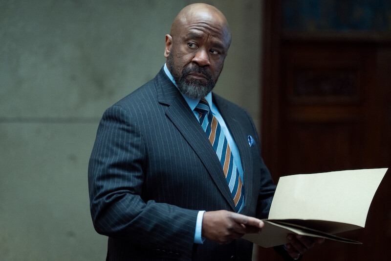 Lucian Msamati as Kofi in 'Hostage.'