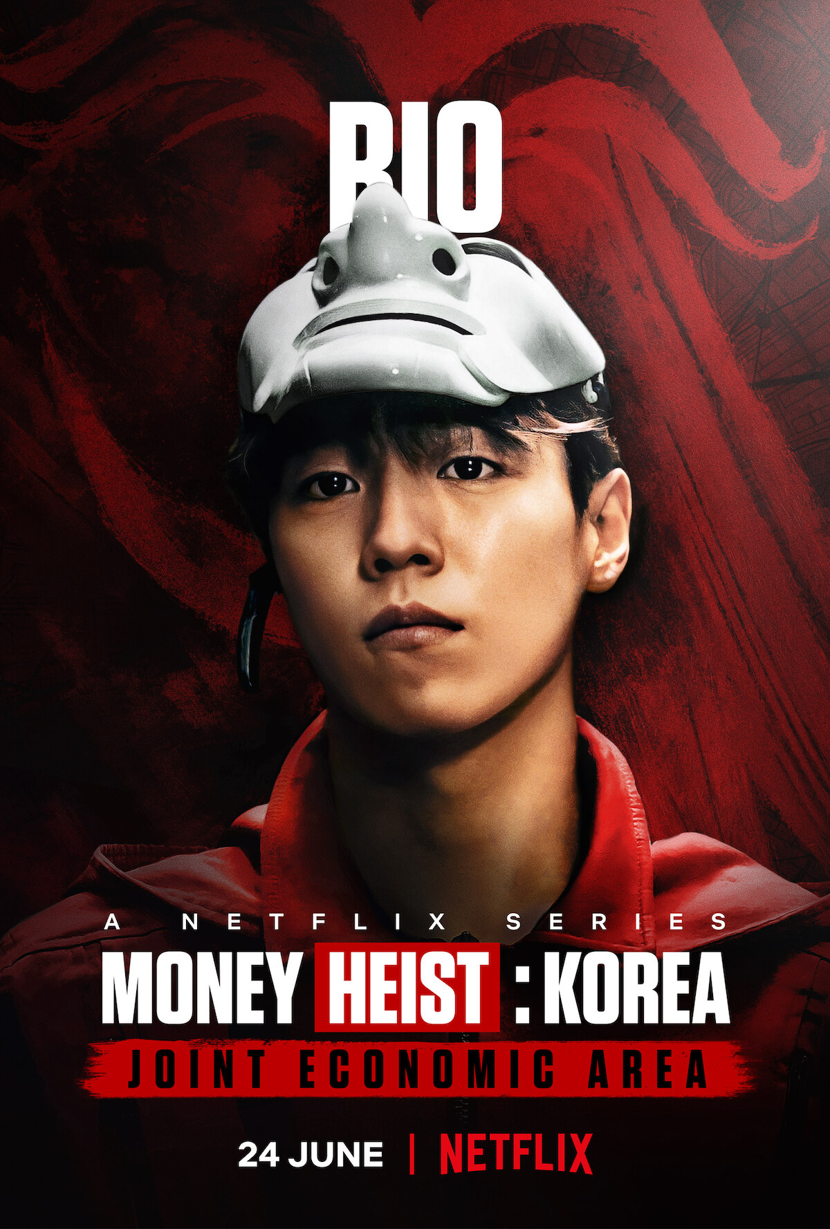 Rio - Unmask the ‘Money Heist: Korea’ Stars in Their Character Posters 