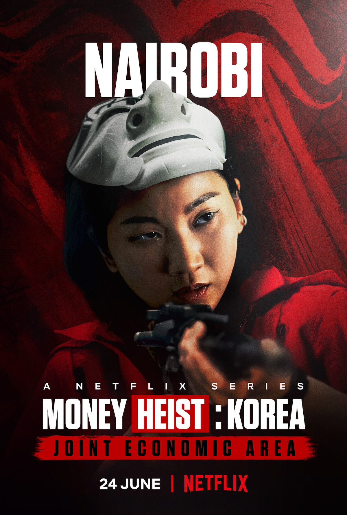 Nairobi - Unmask the ‘Money Heist: Korea’ Stars in Their Character Posters 