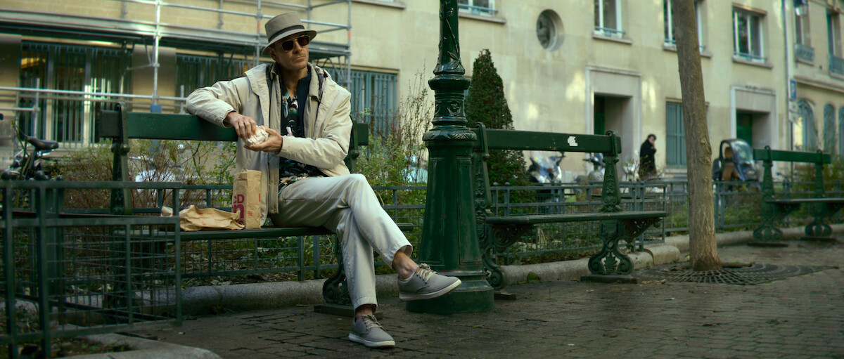 Michael Fassbender as The Killer.