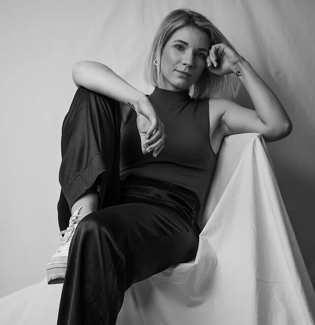 ‘Heartstopper’ Season 2 composer Adiescar Chase poses in a black and white portrait.