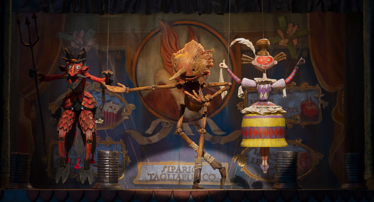 Pinocchio on stage