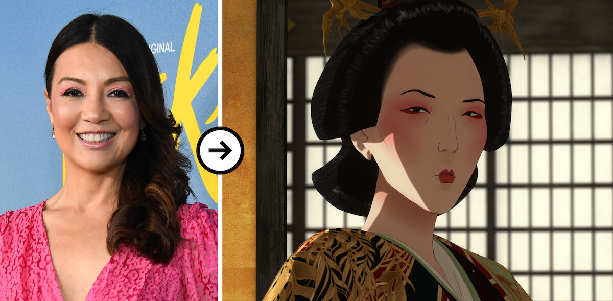 Ming-Na Wen left and Madame Kaji right in ‘Blue Eye Samurai.’