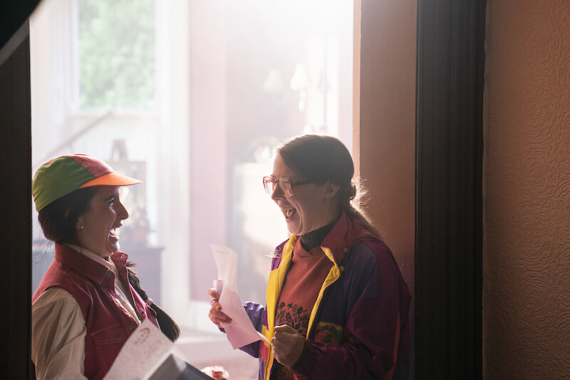 Jenny Joyce (Leah O’Rourke) and Aisling (Beccy Henderson) - ‘Derry Girls’ Season 3 Photos
