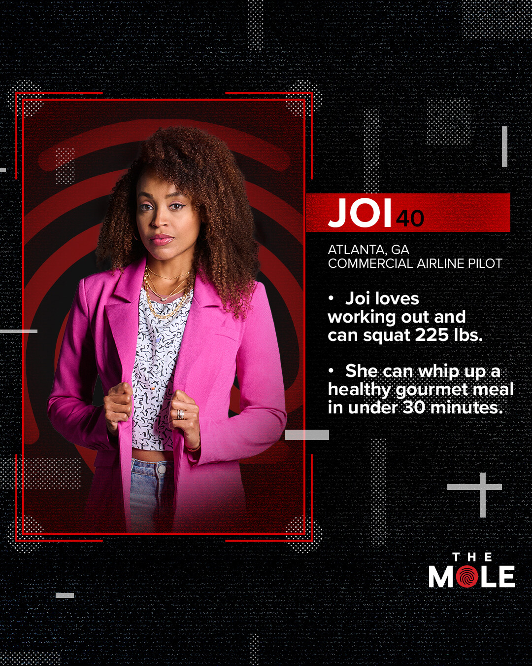 Joi Schweitzer ‘The Mole’ Cast Guide