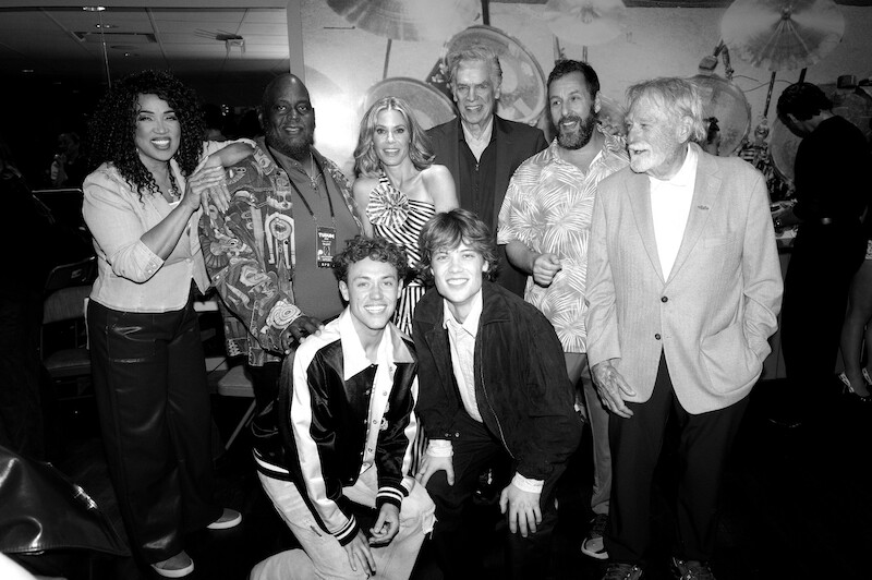 Kym Whitley, Lavell Crawford, Julie Bowen, Christopher McDonald, Adam Sandler, Blake Clark, Ethan Cutkosky, and Conor Sherry