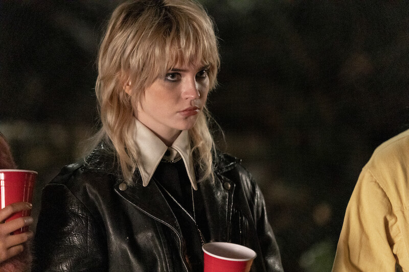 Sophie Thatcher as Natalie “Nat” Scatorccio as Shauna Shipman in 'Yellowjackets: Season 1'.